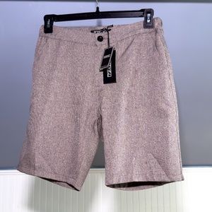 Mens Ezekiel KHAK Monrow Shorts ( NWT )